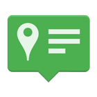 Location Messaging ícone