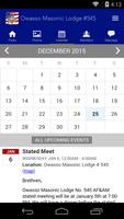 برنامه‌نما Owasso Masonic Lodge #545 عکس از صفحه