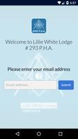 Lillie White Lodge #293 P.H.A. captura de pantalla 1