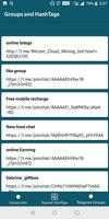 Group Links and Popular HashTags syot layar 3
