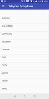 Telegram Group Links - Unlimited Telegram Group تصوير الشاشة 3