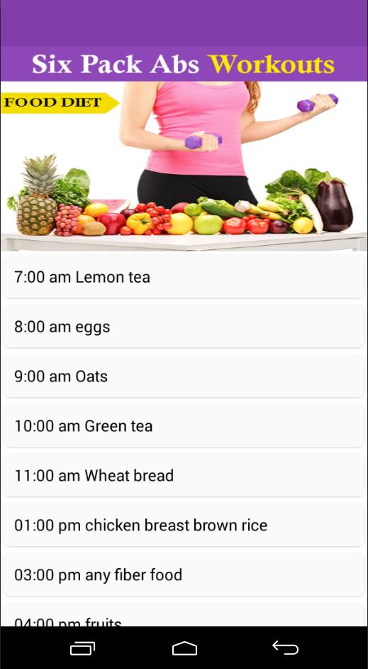 Six Pack Abs Workouts And Diet Fur Android Apk Herunterladen