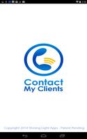 Contact My Clients CRM Express Affiche