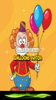 Balloons Mania Matching Game Plakat