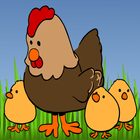 Farm Chick Game for Children Zeichen