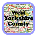 APK Map of West Yorkshire County