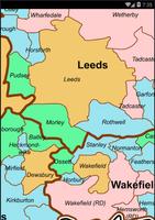Map of West Yorkshire County bài đăng