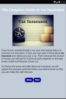 Auto Insurance Guide Cartaz