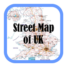 Detailed Street Map Of UK biểu tượng