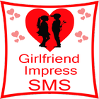 Girlfriend impress sms icône