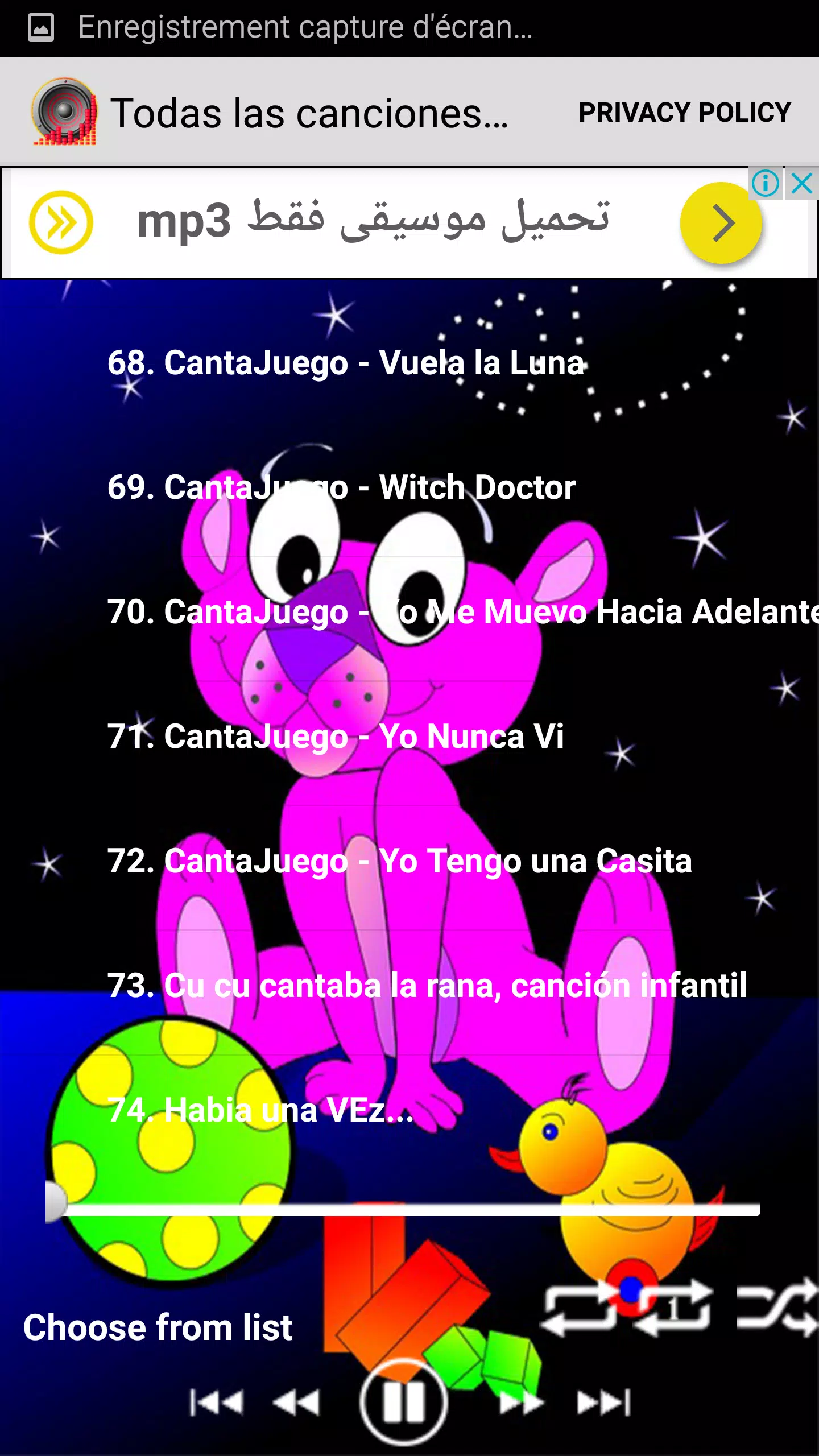 Top canciones de Cantajuegos for Android - APK Download