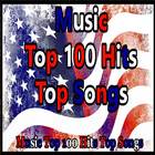 Music Top 100 Hits Top Songs ikona