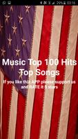 Music Top 100 Hits Top Songs plakat