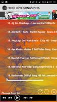Top 100 Hindi Songs Love Songs capture d'écran 2