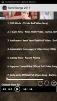 Top 100 Tamil Songs 2016 Hindi capture d'écran 1