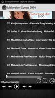 Top 100 Malayalam Songs 2016 capture d'écran 2