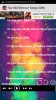 Top 100 Christian Songs 2016 capture d'écran 1
