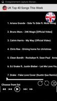 UK Top 40 Songs This Week 2017 capture d'écran 1