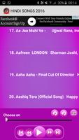 top 100 hindi songs 2016 MP3 captura de pantalla 3