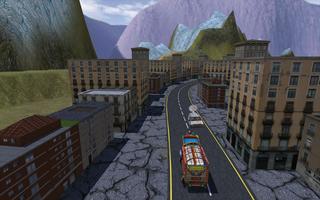 Real Truck Driving Cpec Cargo Truck Simulation captura de pantalla 2