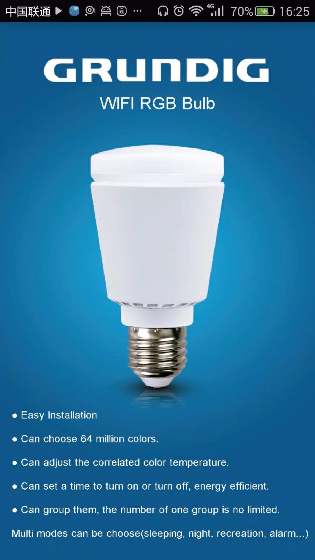 Grundig Wifi RGB Bulb APK for Android Download