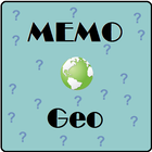 Geo Memotest. Memo Quiz-icoon