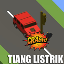 APK Fortuner vs Tiang Listrik
