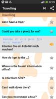 English - German phrasebook screenshot 2