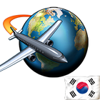 Leer Koreaanse phrasebook-icoon