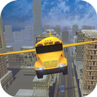 Flying School Bus Simulator icône