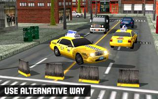 Taxi Driving Duty 3D capture d'écran 2