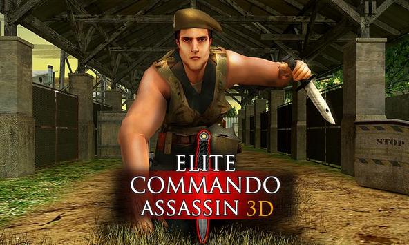 Elite Commando Assassin 3D APK banner