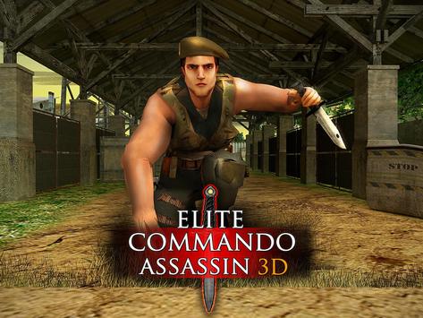 Elite Commando Assassin 3D APK banner