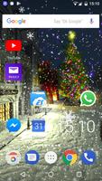 Poster Christmas snowy Live wallpaper