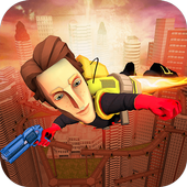 Flying Hero Escape 3D icon