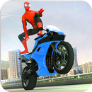 Flying Superhero Spider Rope Hero: Road NYC Rash APK