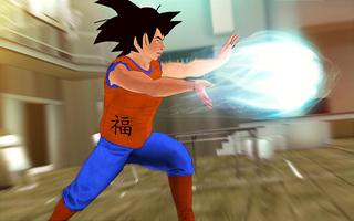 Goku Super Saiyan Dragon Ninja Plakat