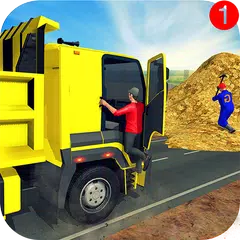Euro Cargo Gold Mine 3D: Mega Truck Highway Tracks XAPK download