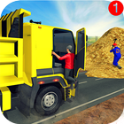 Euro Cargo Gold Mine 3D: Mega Truck Highway Tracks simgesi