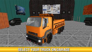 Euro Cargo Gold Mine 3D: Mega Truck Highway Tracks Plakat