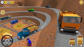 Euro Cargo Gold Mine 3D: Mega Truck Highway Tracks Ekran Görüntüsü 2