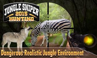 Jungle Sniper Hunting 2015 capture d'écran 1