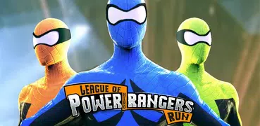 League of Power Hero Rangers - Hero Endless Runner