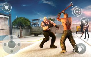 Nyata Jalan Gulat Heroes 3D - Street Fighting screenshot 2
