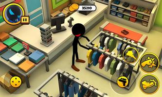 Stickman Dorm Exploration Esca screenshot 1