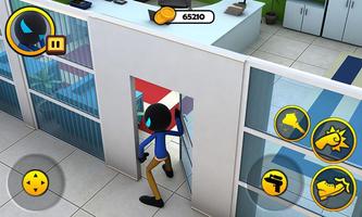 Stickman Dorm Exploration Esca screenshot 2