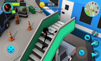 Super Shadow Airport Escape 3D ảnh chụp màn hình 1
