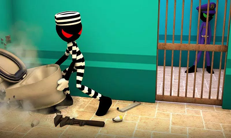 Criminal Stickman Escape 3D v1.5 MOD APK (Unlimited money) Download