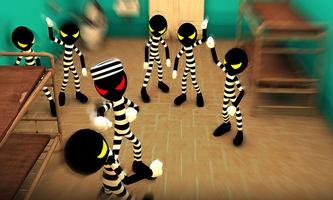 Stickman Escape Story 3D imagem de tela 1