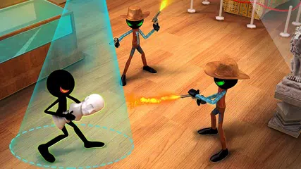 download Stickman Museum Robbery Escape APK